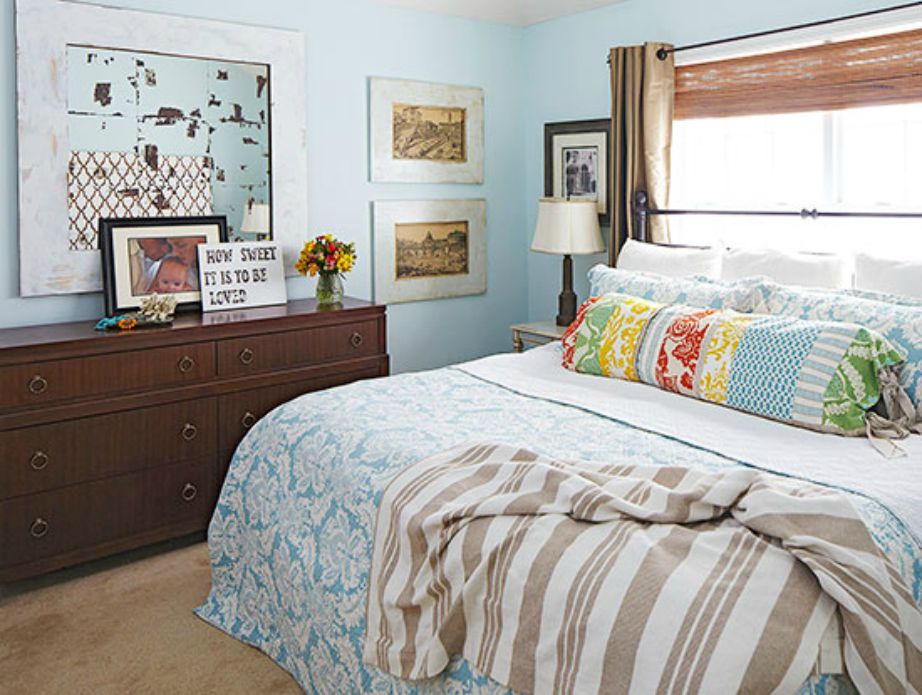 Το θαλασσί χρώμα ταιριάζει φανταστικά σε υπνοδωμάτια και επιπλέον χαρίζει ηρεμία και χαλάρωση.