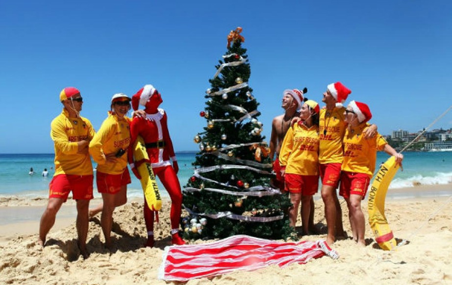 Στην Αυστραλία τα Χριστούγεννα πέφτουν μαζί με το καλοκαίρι τους.
