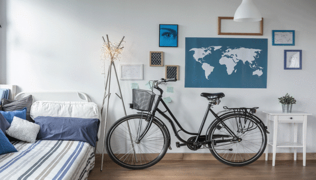 Πρωτότυπες Ιδέες για να Φυλάτε το Ποδήλατο Μέσα στο Σπίτι