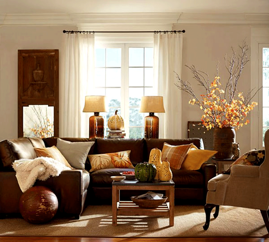 Μερικές χρωματικές πινελιές θα ζεστάνουν οπτικά κάθε χώρο του σπιτιού σας για το Φθινόπωρο. 