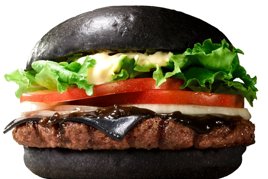 Τα KURO Burgers διαθέτουν μαύρο χρώμα, σε αντίθεση με το Ninja Dog, λόγω χρήσης μελανιού σουπιάς. 
