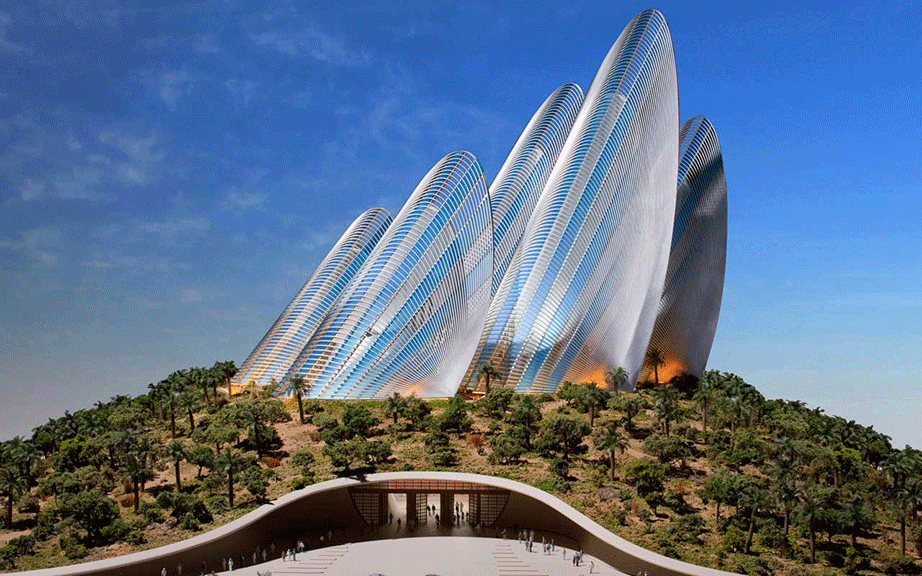Εθνικό Μουσείο Ζαγιέντ, 2007, Αμπού Ντάμπι, Ηνωμένα Αραβικά Εμιράτα. 