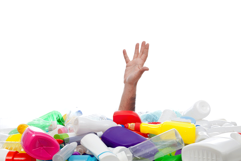 Δεν πετάμε ποτέ τα πλαστικά στα σκουπίδια μόνο τα ανακυκλώνουμε στους μπλε κάδους. 