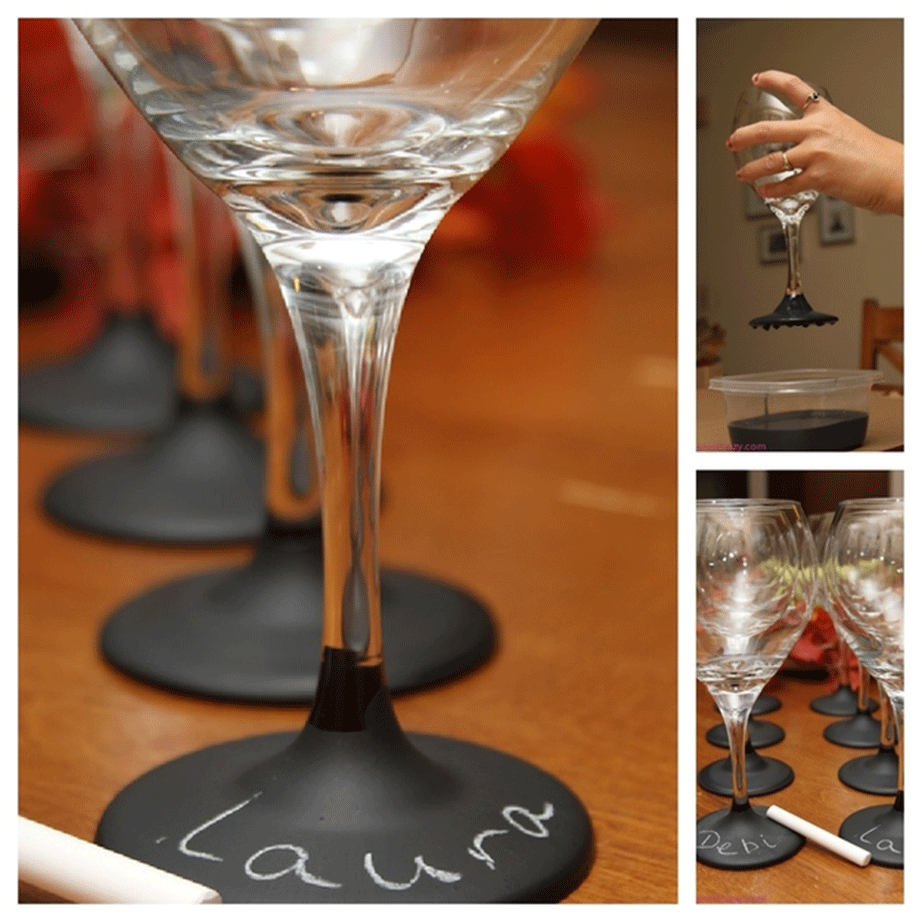 Σκεφτείτε πόσο μοναδικοί θα νιώθουν οι καλεσμένοι σας σε ένα τραπέζι – πάρτυ στο σπίτι σας όταν ο κάθε ένας θα έχει το ποτήρι με το όνομά του. 