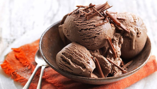 Παγωτό Σοκολάτα Χωρίς Ζάχαρη με 4 Υλικά