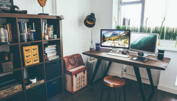 10 Ξεχωριστές Ιδέες για Μικρό Αλλά Όμορφο Γραφείο στο Σπίτι