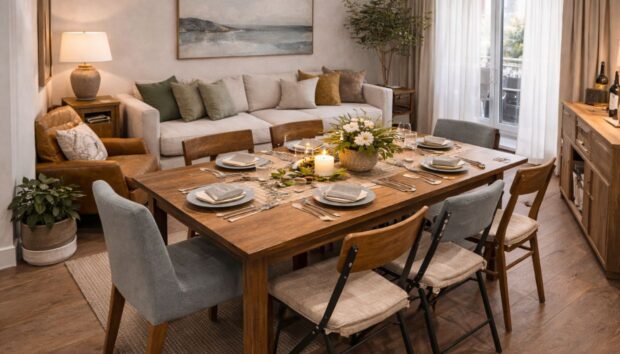 Μικρό Διαμέρισμα, Μεγάλο Τραπέζι: Πώς Χωράνε Όλοι Χωρίς Να Στριμώχνεστε